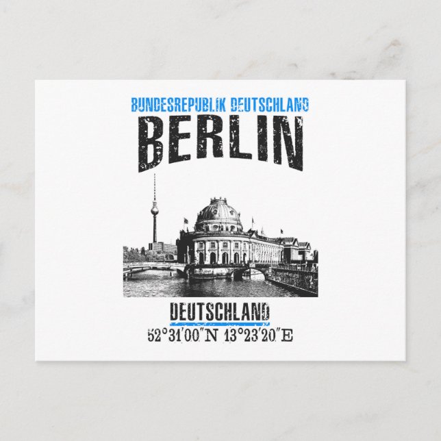 Carte Postale Berlin (Devant)