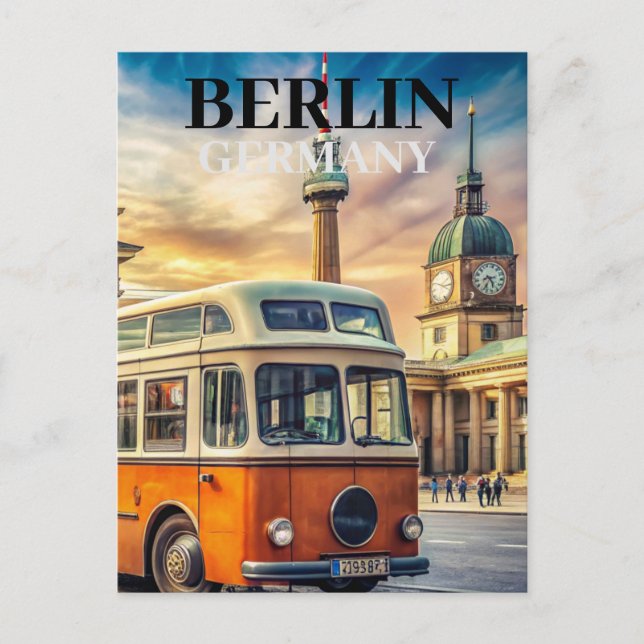 Carte postale Berlin Allemagne (Devant)
