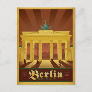 Carte Postale Berlin, Allemagne