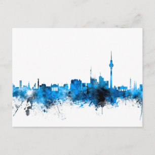 Carte Postale Berlin Allemagne Skyline
