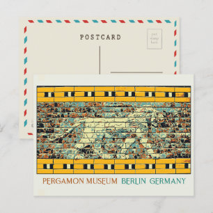 Carte Postale Berlin Pergamon Musée illustration Allemagne Postc