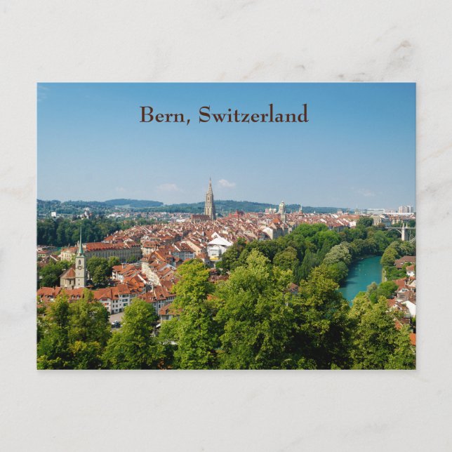 Carte postale Berne Suisse (Devant)