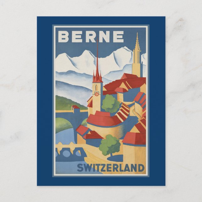 Carte Postale Berne Suisse (Devant)