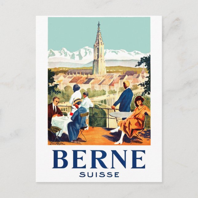 Carte Postale Berne, Suisse, (Devant)