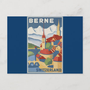 Carte Postale Berne Suisse