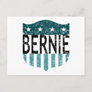 Carte Postale BERNIE étoiles et rayures