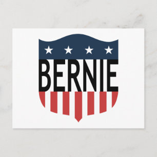Carte Postale BERNIE étoiles et rayures
