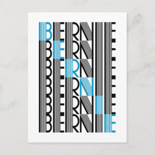 Carte Postale BERNIE sanders textuel