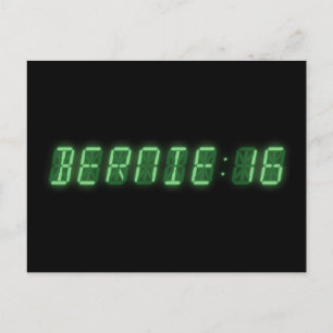 Carte Postale Bernie Sanders Time