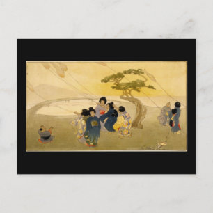 Carte Postale Bertha Boynton Lum Kites