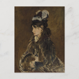 Carte Postale Berthe Morisot - Edouard Manet, Peinture à l'huile