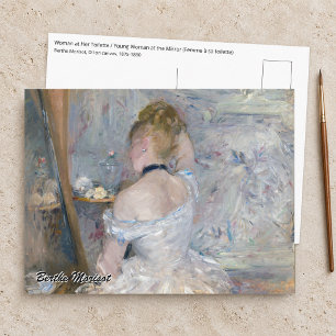 Carte Postale Berthe Morisot - Femme à sa toilette