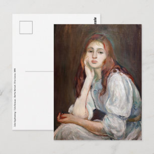 Carte Postale Berthe Morisot - Julie Daydreaming