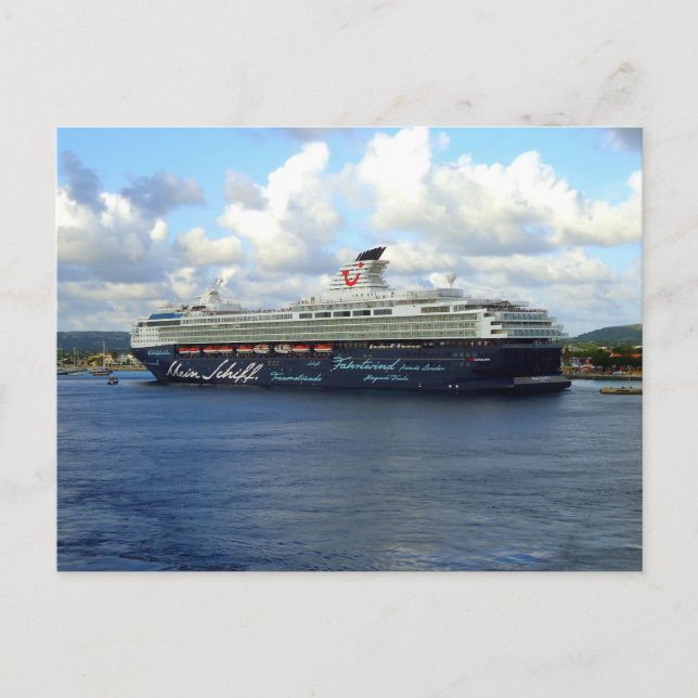 Carte Postale Berthed à Bonaire (Devant)