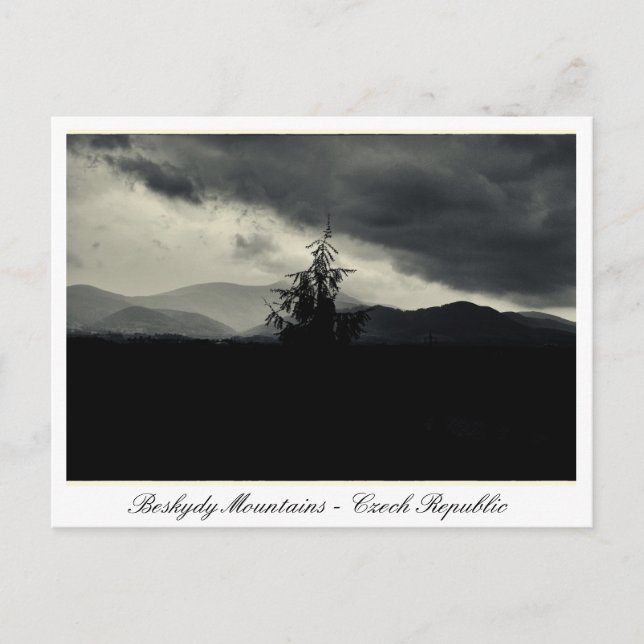 Carte Postale Beskydy mountain, Lysa Hora, Morava République tch (Devant)