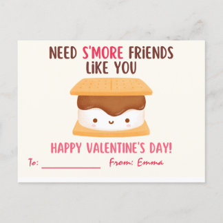 Carte Postale Besoin de S'More Friends Like You Valentine's Day 