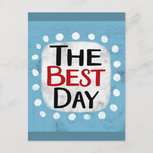 Carte postale Best Day