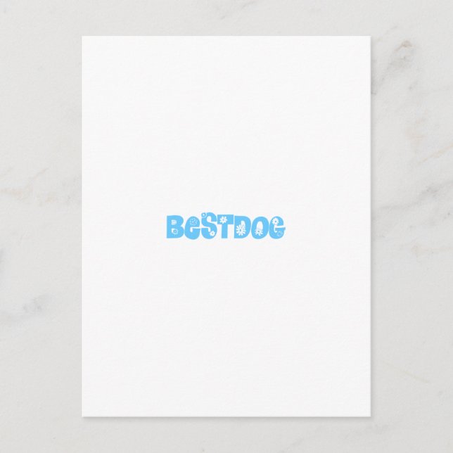 Carte Postale Bestdog (Devant)