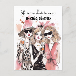 Carte postale Besties