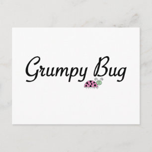 Carte Postale Bestiole grincheux