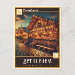 Carte Postale Bethléem, Pennsylvanie   VINTAGE