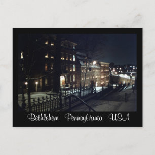 Carte postale Bethlehem Pa USA 21