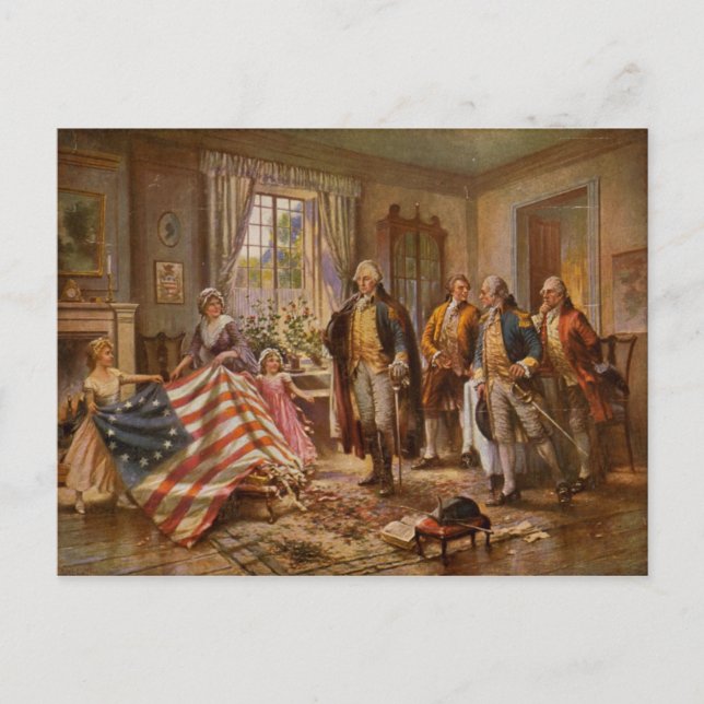 Carte Postale Betsy Ross (Devant)