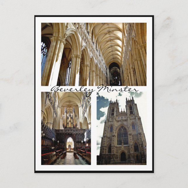 Carte Postale Beverley Minster [Carte postale] v.3 (Devant)