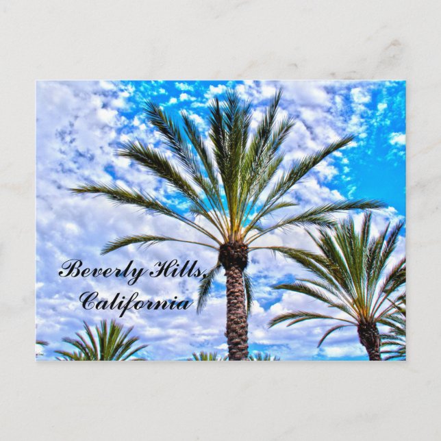 Carte postale Beverly Hills, Californie (Devant)