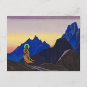 Carte Postale Bhagavan, 1943 par Nicholas Roerich