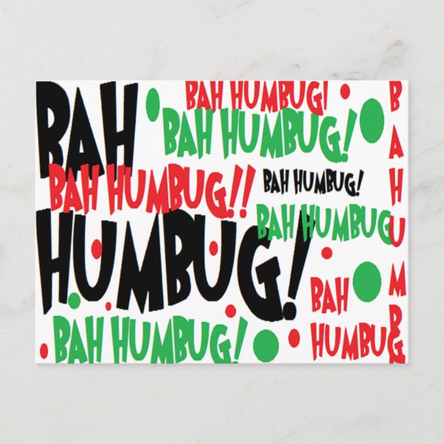 Carte Postale bhumbug (Devant)