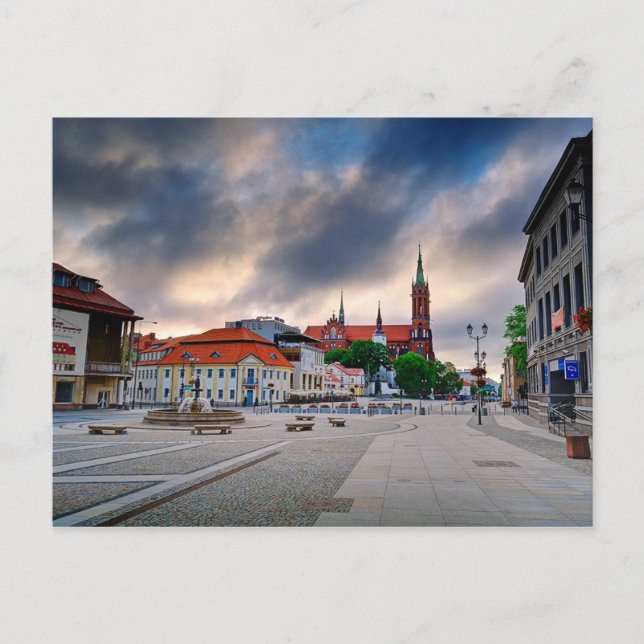 Carte Postale Bialystok Pologne (Devant)