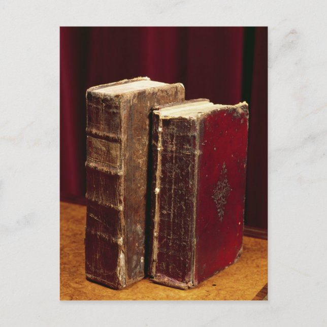 Carte Postale Bibles appartenant à Lord Byron et Augusta Leigh (Devant)