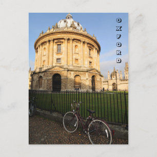 Carte Postale Bibliothèque à Oxford, Angleterre