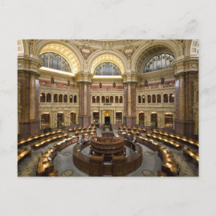 Carte Postale Bibliothèque du Congrès