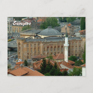 Carte Postale Bibliothèque nationale