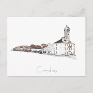 Carte Postale BiélБ е л а р ь у с de Grodno Hrodna Г