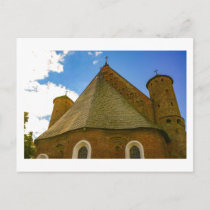 Carte Postale Biélorussie Беларусь Église de Synkavichy Architec