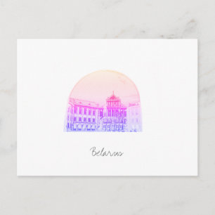 Carte Postale Biélorussie Б л а р у с Château de Niasviz Nesvizh