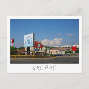 Carte Postale Biélorussie Grodno Cityscape