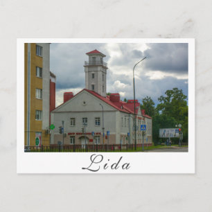 Carte Postale Biélorussie Lida Cityscape