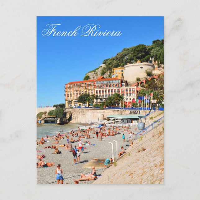 Carte Postale Bien. Côte d'Azur (Devant)