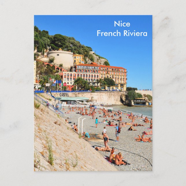 Carte Postale Bien. Côte d'Azur (Devant)