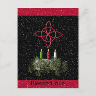 Carte Postale Bienheureux Yule