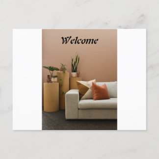 Carte Postale Bienvenue
