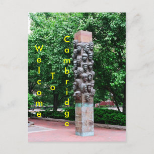 Carte Postale Bienvenue À Cambridge