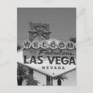Carte Postale Bienvenue à Las Vegas