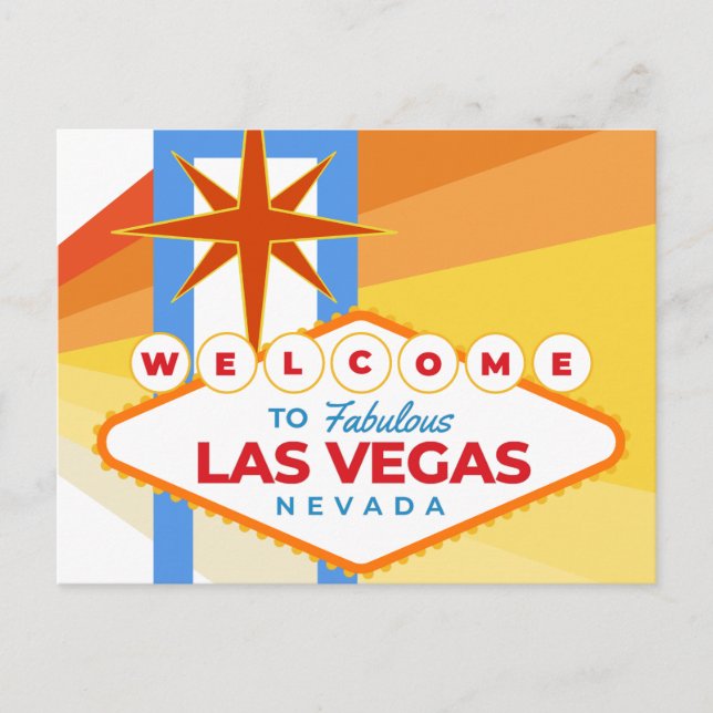 Carte Postale Bienvenue à Las Vegas 2 (Devant)