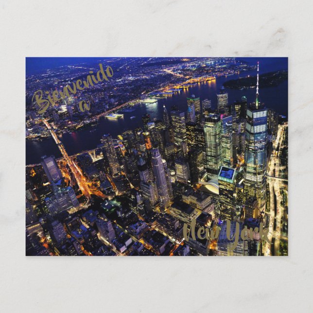 Carte postale Bienvenue à New York (Devant)