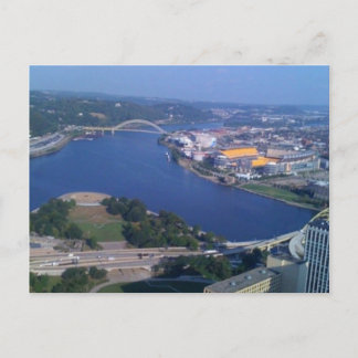 Carte Postale bienvenue à pittsburgh